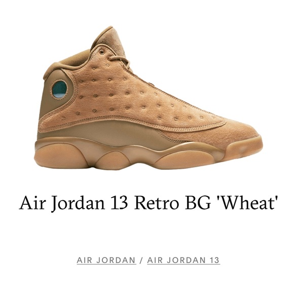 air jordan 13 retro bg wheat